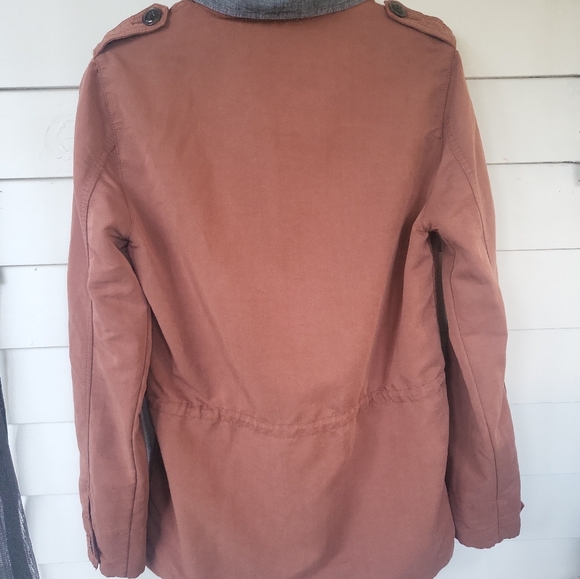 Women's Obey Propaganda Hemingway Utility Drawstring Waist Jacket M - Picture 12 of 13